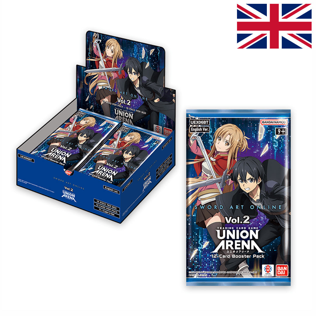 Sword Art Online Vol. 2 Booster Display – Union Arena 🇬🇧 Englisch CoolUp Cards